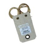 Anthropologie 14k Gold Plated Frayed Metal Ribbon Earrings Photo 4