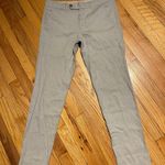 Vince Linen Trousers Casual Dress Pants Skinny Slim work tomboy Masc chinos khakis slacks Photo 0