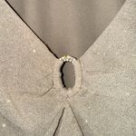 Dressbarn Cream Ruffle Blouse with Jewel Accent Size XL Photo 1