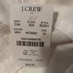 J. Crew 16 Preppy Cotton White 7" Shorts New! Photo 6