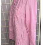 Jones New York Sport 100% Linen Pink Quiet Luxury Old Money Minimalist PM Photo 13