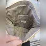 Margot Robbie Fold Over Taupe Leather Crossbody Bag Photo 6