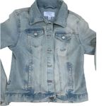 Time And Tru  Women's Light Blue Denim Small Jacket Photo 4