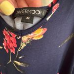 PaperMoon Flowy Blue Floral Top Photo 1