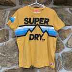 Superdry Mustard Yellow Mountain Graphic Tee Photo 0