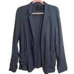 Talula  Aritzia Kent Open Front Blue Gray Blazer Photo 0