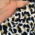 J.Crew Womens Pants Beige Tan Leopard Cotton Linen Print Joggers Pull On Size 20 Photo 7