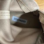 Steve Madden  Lizbeth Over The Knee Boots Size 10 Suede Block Heel Taupe Tan NEW Photo 5