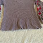 American Eagle AEO Floral Sleeve Embroidery Sweater Size Xs Photo 4