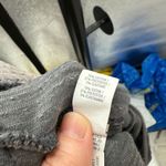 Aerie Women’s XL Grey Ribbed Velvet Velour Wide Leg Pants Photo 6