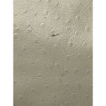 Kate Spade  Cream Wellesley Ostrich Embossed‎ Leather Tote Shoulder Handbag Purse Photo 6