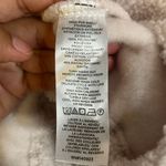 Loft 620. quarter zip oversized Snowflake Cozy Sherpa Mixed Media Sweatshirt Photo 9