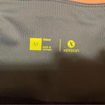 Xersion Navy Blue and Pink Floral Leggings | Medium | EUC Photo 7