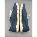 Clarks Womens Shoes 8.5 Blue Denim Casual Lace-Up Comfort Sneakers Photo 5