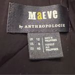 Anthropologie Maeve by  Disco Halter Wide Leg Metallic‎ Striped Jumpsuit Size 8 Photo 11