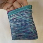 Blue and purple runners armband credit card holder athletic wrist band keys Photo 0