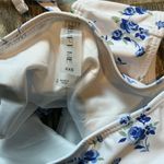 Floral Blue and White Bikini Set Size XXS Photo 7