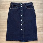 Everlane  The Denim Pencil Skirt Photo 0