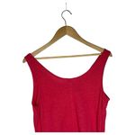 Banana Republic Top Womens L Linen Summer Tank Scoop Neck Sleeveless Pink Photo 5