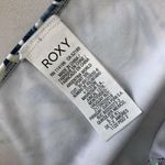 Roxy Bikini Bottom Small Floral Crochet Hip Blue Photo 2