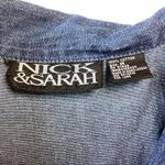 Vintage Nick & Sarah Maxi Denim Dress Blue Size M Photo 4