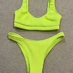 Hollister Neon Yellow Bikini Photo 0