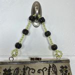 Gold Beaded Sequins & Crystal Purse Photo 4