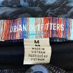 Urban Outfitters Blue Paisley Asymmetric Strapless Bandeau Tube Crop Tank Top M Photo 2