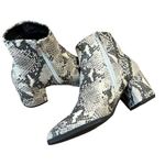 Madden Girl  Rapid Sock Booties Snake-Skin Booties, Size 7.5 Photo 8