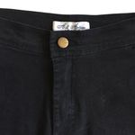 🔃High Waisted Aili Artisan Jeans Denim Shorts Black Photo 6