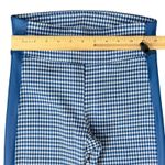 Koral  Katylyn Redford Lapis Blue White Gingham High Rise Flare Pants size S Photo 3