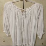 Studio West EUC  Apparel, white 3/4 sleeve blouse XL Photo 0