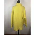 Free People  Yellow Afterglow Mock Neck Sweater L Some Peeling Throughout Photo 1
