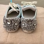 Badgley Mischka  Women's light blue Rhinestone Embellished Sneakers Photo 3