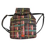 Vera Bradley Midtown Cargo City Plaid Backpack in Multi-Color / Grey Photo 6
