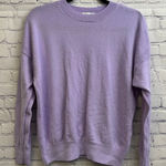Madewell  Cashmere Purple Relaxed Crewneck Sweater Women's Small Soft Basics Photo 0