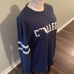 Jadelynn Brooke  College Long Sleeve Tee for State of Florida. Sz Lg Navy Photo 1