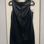 5|48 Black Faux Leather dress  Photo 0