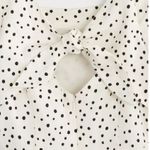 Loft Dotted Tie Back Flare Dress Size 8 Photo 6