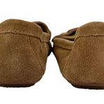 Tahari  Marilu Driving Loafers Suede Leather 7.5 Tan Rubber Sole Photo 7