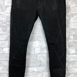 joe's jeans Coated Criss Cross Seam Skinny Jeans Photo 6