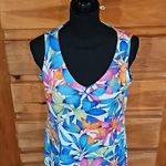 Caribbean Joe  Colorful Floral Maxi Dress Photo 1