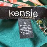 Kensie NWT Womens Crepe Midi
Short-Sleeve Sheath Dress Green Multi Size 8 Photo 9
