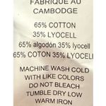 Michael Kors  Chambray ruffle lightweight denim faux wrap skirt size Large NWOT Photo 9