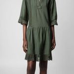 Zadig & Voltaire Zadig‎ & Voltaire Rosea Tomboy Lace Trim Dress Photo 0