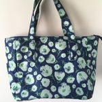 Floral Lunch Tote Blue Photo 1