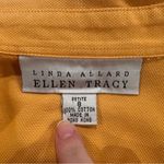 Ellen Tracy Linda Allard  Cotton Button Down Blouse Photo 5