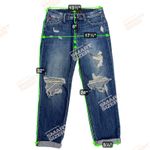 joe's jeans The Billie Boyfriend Slim Crop Japanese Denim Distressed Size 25 Photo 10