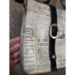 Patricia Nash  Venezia Pouch Crossbody Newspaper Print Purse Photo 1