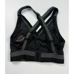 Gymshark ‎ Sports Bra Criss Cross Medium Support Activewear Black Size S Photo 3